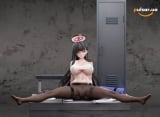Оригинальная аниме фигурка &laquo;Make zero Studio - Tsukatsuki Rio's Private Gym Blue Archive&raquo;