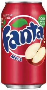 Напій Fanta Apple 355 ml USA