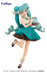 Оригинальная аниме фигурка «"Vocaloid Hatsune Miku" SweetsSweets Series Figure Chocolate Mint Ver.»
