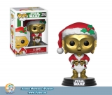 Виниловая фигурка Pop Star Wars: Holiday - C-3PO (as Santa)