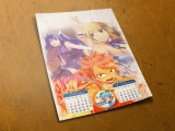 Перекидной календарь на пружине ( на 2014 год) по мотивам Аниме сериала "Fairy Tail"