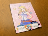 Перекидний календар на пружині ( на 2014 рік) за мотивами Аніме серіалу "Fairy Tail"