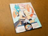 Перекидной календарь на пружине ( на 2014 год) по мотивам Аниме сериала "Fairy Tail"