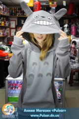 Худі Totoro Full Gray