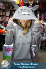 Худи Totoro Full Gray