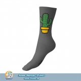 Дизайнерські шкарпетки Cactus (gray)