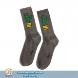 Дизайнерские носки Cactus (gray)