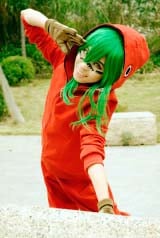 Косплей Худі в стилі Gumi Matryoshka (Vocaloid)