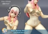 Оригинальная аниме фигурка 	Drink Holder: Sonico Champagne Gold Ver