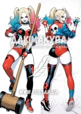 Дакімакура (подушка для обіймів)  150 см &laquo;Харлі Квінн DC Comic version&raquo; tape 1