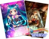 Зошит у клітинку ( Chibi Miku Hatsune/ (Vocaloid) 36 аркушів