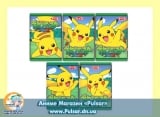 Жевательная резинка Top confectionery Pokemon gum Green Apple