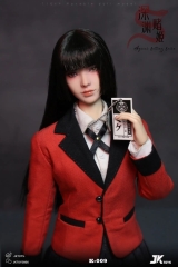 Шарнирная кукла &laquo;JKTOYS - Kakegurui 1/6 Abyssal Betting Belle Yumeko Movable Eye Hair Implant Head&raquo;