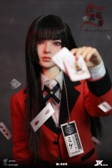 Шарнирная кукла &laquo;JKTOYS - Kakegurui 1/6 Abyssal Betting Belle Yumeko Movable Eye Hair Implant Head&raquo;