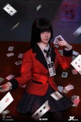 Шарнирная кукла &laquo;JKTOYS - Kakegurui 1/6 Abyssal Betting Belle Yumeko Movable Eye Hair Implant Head&raquo;