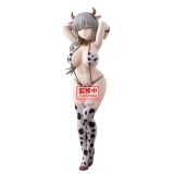 Оригинальная аниме фигурка &laquo;"Uzaki-chan Wants to Hang Out!" GLITTER&GLAMOURS Uzaki Tsuki Cow Print Swimsuit Ver.&raquo;