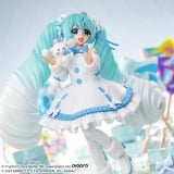 Оригинальная аниме фигурка &laquo;"Hatsune Miku Series" Luminasta Hatsune Miku x Cinnamoroll White Dress Ver.&raquo;