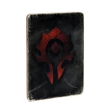 Деревянный постер &laquo;WOW Horde logo&raquo;