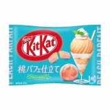 Японські батончики Kitkat [Персиковое морозиво]