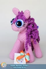 М`яка іграшка "Amigurumi" My Little Pony Friendship is Magic - Pinkie Pie