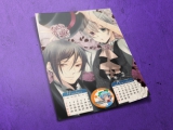 Перекидной календарь на пружине ( на 2014 год) по мотивам Аниме сериала "Kuroshitsuji"