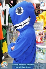 Косплей Худи в стиле Gumi Matryoshka  (Vocaloid) Blue