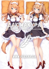 Дакимакура (подушка для объятий)  150 см &laquo;Мэйпл- Некопара [Maple - Nekopara]&raquo; модель 3