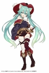 Оригинальная аниме фигурка &laquo;"Character Vocal Series 01 Hatsune Miku" Wonderland Figure Puss in Boots Ver.&raquo;