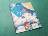 Перекидной календарь на пружине ( на 2014 год) с Miku Hatsune из "Vocaloid"