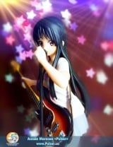 Оригінальна аніме фігурка Mio Akiyama Lefty Rock&rsquo;n Roll PM Figure &mdash; K-ON!!