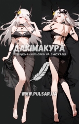 Дакимакура (подушка для объятий)  150 см «Mudrock - Arknights» tape 4