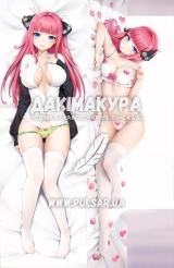 Дакимакура (подушка для объятий)  150 см &laquo;The Quintessential Quintuplets Nakano Nino&raquo; tape 3