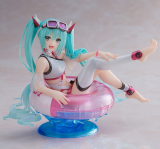 Оригинальная аниме фигурка «"Vocaloid Hatsune Miku" Aqua Float Girl Figure»