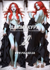 Дакимакура (подушка для объятий)  150 см &laquo;Неван [Nevan - Devil May Cry 3]&raquo; модель 1