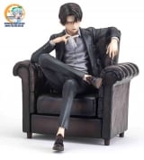 Оригинальная аниме фигурка mensHdge technical statue No.3 Attack on Titan - Levi Complete Figure