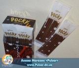 Палочки Glico Pocky winter of melting in the mouth  Pocky с шоколадом, посыпанным какао-порошком