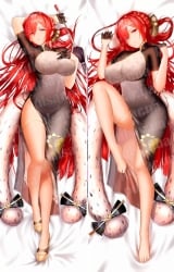 Дакимакура (подушка для объятий)  150 см &laquo;Azur Lane Cheongsam Monarch&raquo; tape 1