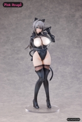 Оригинальная аниме фигурка &laquo;Cat Woman Happy-chan DX Ver. 1/6 Complete Figure Different Color Edition&raquo;