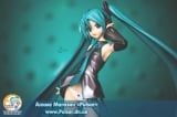 Оригинальная аниме фигурка Character Vocal Series 01 Miku Hatsune 1/8 Complete Figure