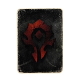 Деревянный постер &laquo;WOW Horde logo&raquo;
