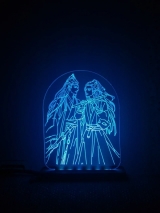 Диодный Акриловый светильник «Магистр дьявольского культа» [Mo Dao Zu Shi] 3