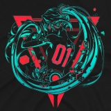Футболка &laquo;Miku Hatsune&raquo; [Morze Pulsar] v 2