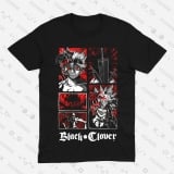 Футболка &laquo;Чёрный клевер / Black Clover&raquo; [Morze Pulsar] v.3