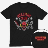 Футболка &laquo;Stranger Things - Hellfire Club&raquo;