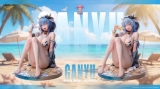Оригинальная аниме фигурка &laquo;Pink Mushroom Studio - Ganyu Genshin Impact&raquo;