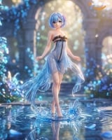 Оригинальная аниме фигурка &laquo;Miao Yin Fang Studio - Blue tulle Rem Re:ZERO - Starting Life&raquo;
