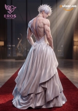 Оригинальная аниме фигурка &laquo;Eros Studio - Satoru Gojo Wedding Dress Jujutsu Kaisen&raquo;