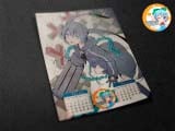 Перекидной календарь на пружине ( на 2014 год) по мотивам Аниме сериала "Black Rock Shooter"