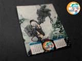 Перекидной календарь на пружине ( на 2014 год) по мотивам Аниме сериала "Black Rock Shooter"