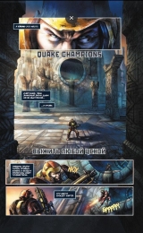Комикс на русском языке «Quake Champions. Графический роман»